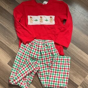 Red and Green Kids Pajamas